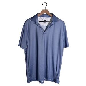 HICKEY FREEMAN lightweight pattern golf polo L